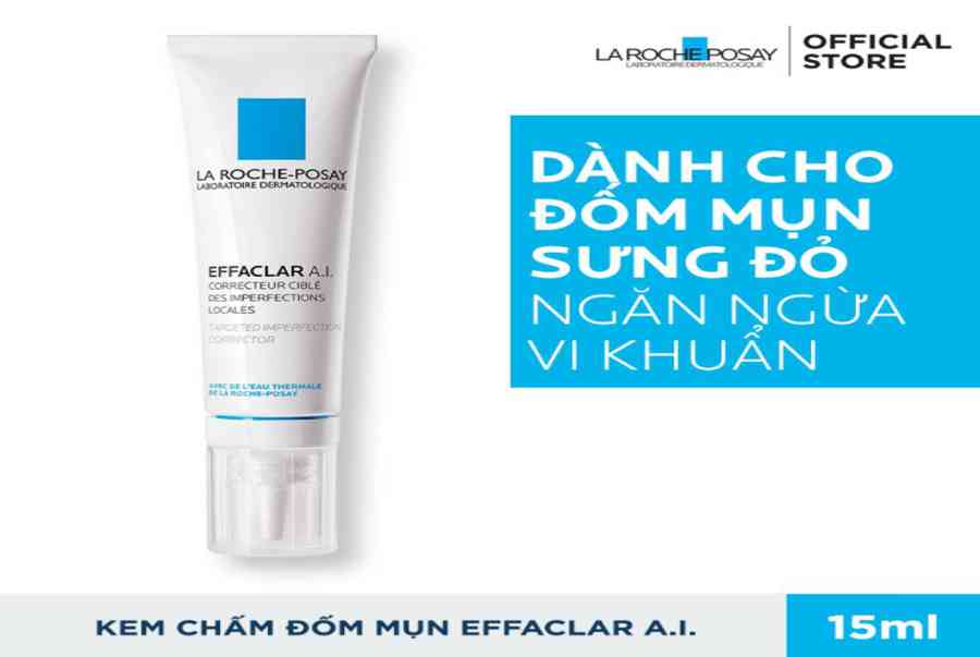 Kem Tri Mun Effaclar A.I La Roche Posay 4