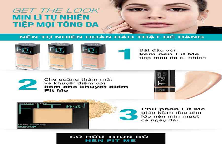 kem nen min li maybelline 30ml 4